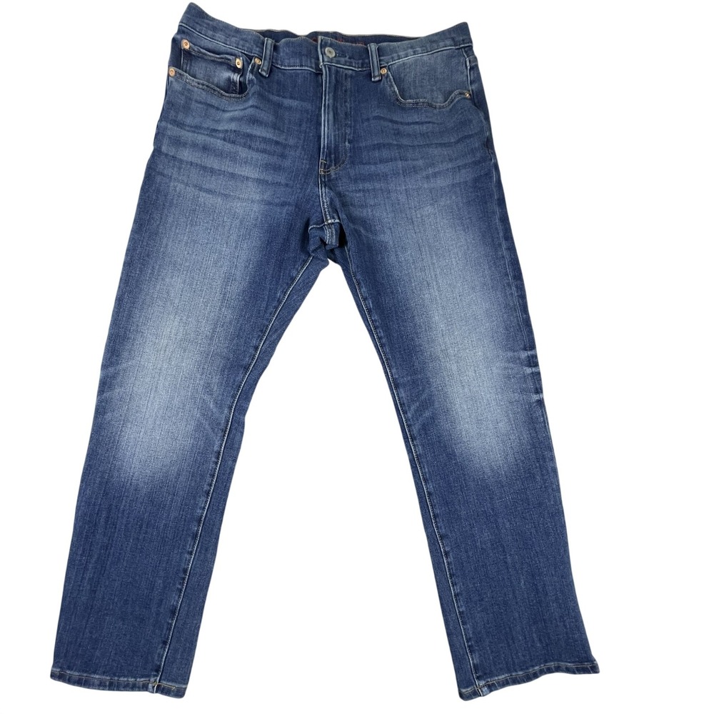 Lucky Brand 410 Athletic Fit Jeans Mens 33x30 Blue Denim Medium Wash Everyday
